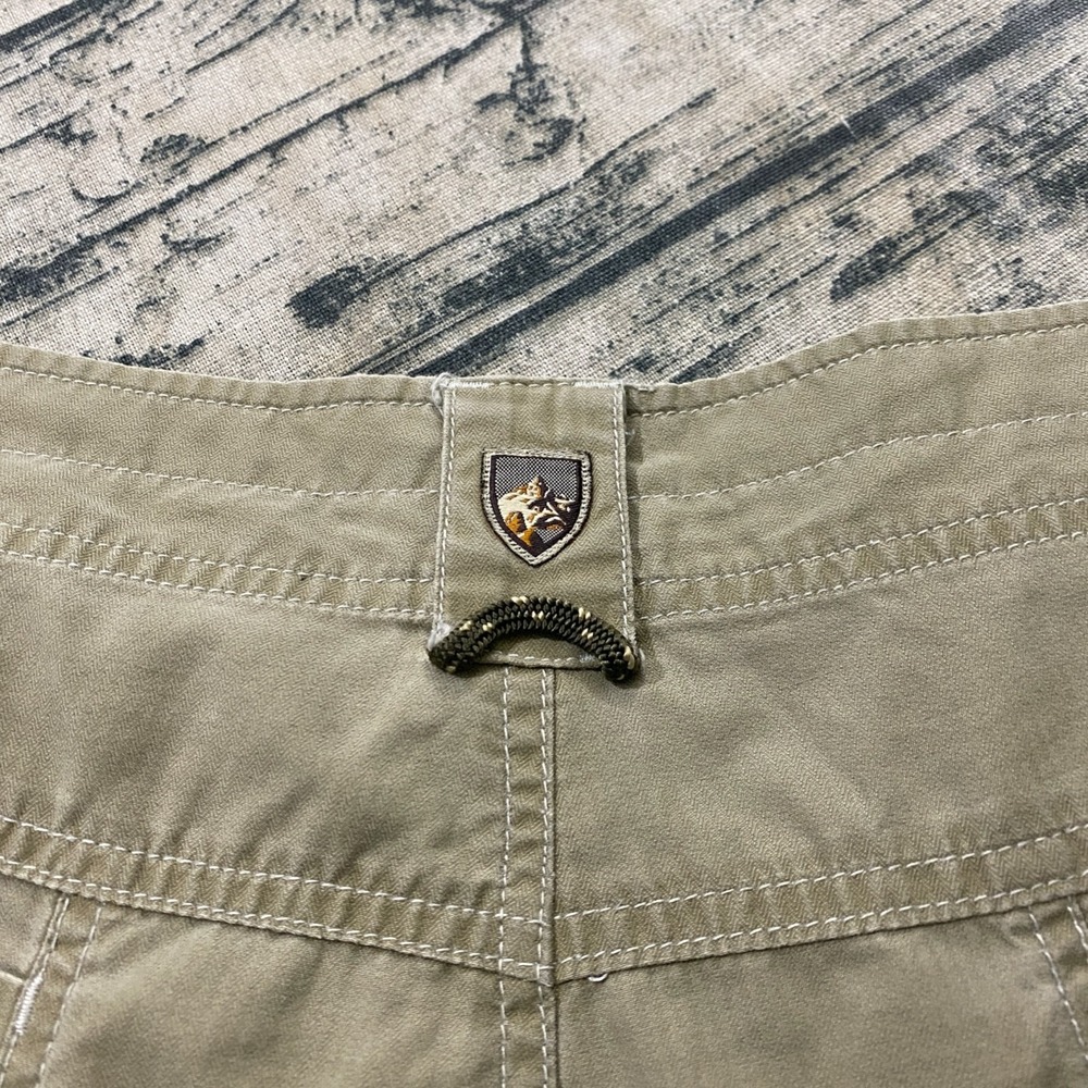 Kuhl Mens 40 Renegade Shorts Kuhl Dry Vintage Y2K 7 Pocket Utility Brown - Picture 7 of 10